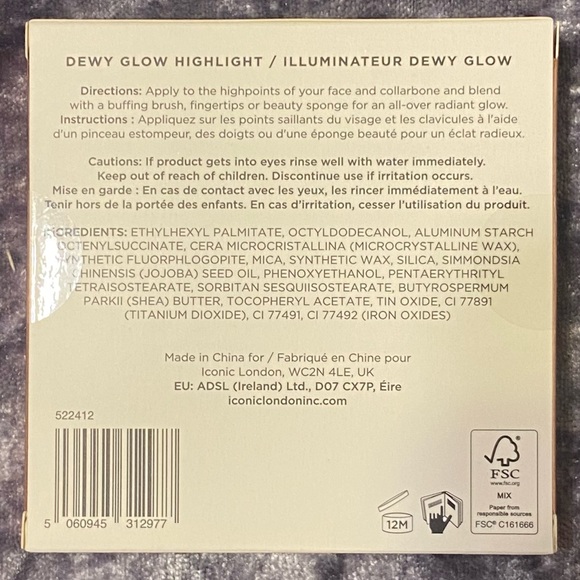 NIB Iconic London Dewy Glow Highlight - Picture 5 of 6